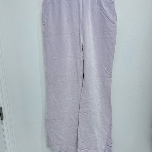 ESCADA sport lilac wide leg pant size 36 velvet - Picture 9 of 12